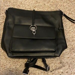 Black Nine West backpack/purse